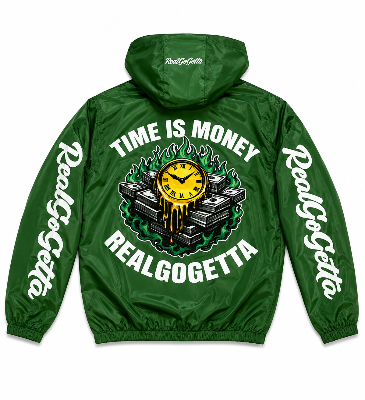 RealGoGetta Windbreaker Set –Green